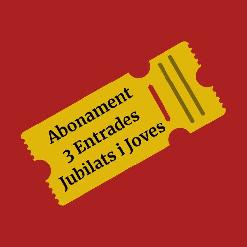 Abonament 3 espectacles jubilats i joves (13 - 35 anys)