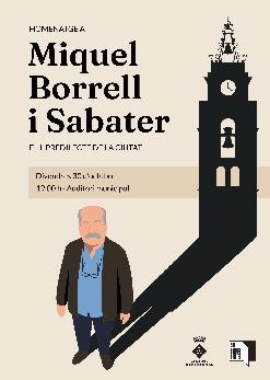 Homenatge a Miquel Borrell i Sabater