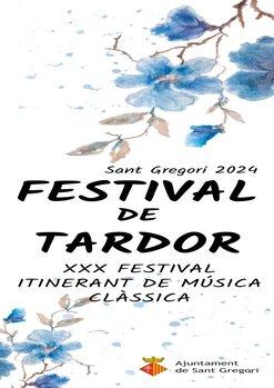 XXX FESTIVAL DE TARDOR SANT GREGORI 2024