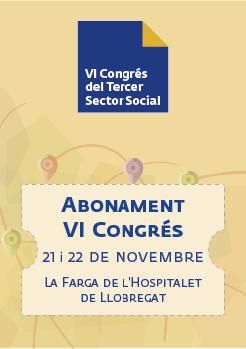 ABONAMENT- VI Congrés del Tercer Sector Social de Catalunya