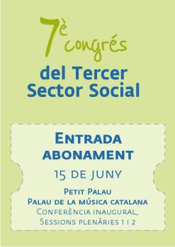 7è Congrés del Tercer sector social de Catalunya