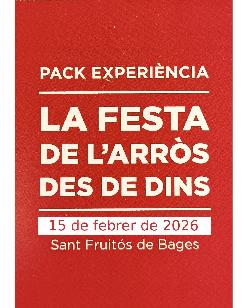 PAQUET TURÍSTIC FESTA DE L'ARRÒS 2026