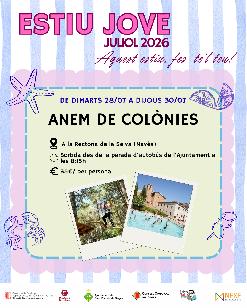 COLÒNIES A LA RECTORIA DE LA SELVA