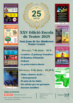 XXV Edició Escola de Teatre 2025