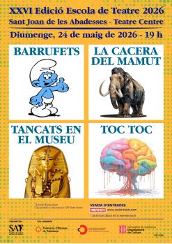 XXVI Edició Escola de Teatre 2026