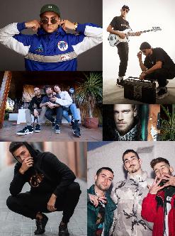 DOBLE & HUG SOUND + Basement Band + SWIT EME + FLASHY ICE CREAM + VINNIE KAIROS + Mad Phi & L'Home Estàtic