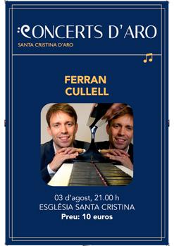 FERRAN CULLELL, piano