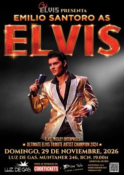 CLUB ELVIS PRESENTA: EMILIO SANTORO AS ELVIS
