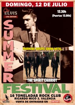 CLUB ELVIS SUMMER FESTIVAL. DOMINGO. GOSPEL SHOW