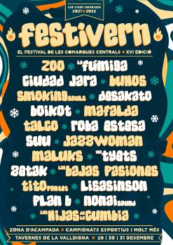 ABONAMENT 3 DIES FESTIVERN 2021 + CAMPING