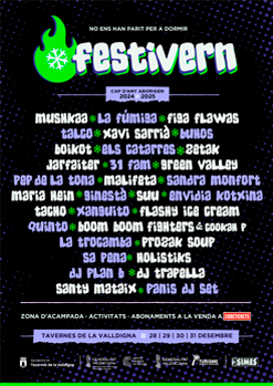 ABONAMENT 4 DIES FESTIVERN 2024 + CAMPING