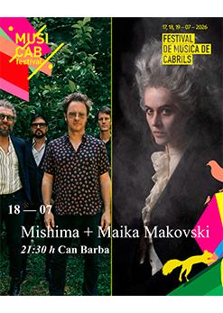 MUSICAB 26 > MISHIMA + MAIKA MAKOVSKI