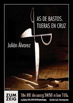 As de bastos. Tijeras en cruz