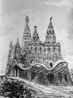 Gaudí inacabat. Les torres de l'església de la Colònia Güell
