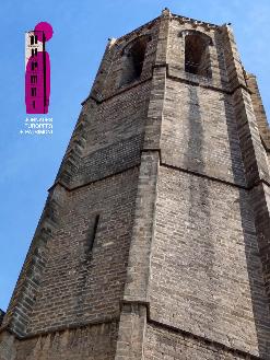 El campanar de Santa Maria del Pi de Barcelona