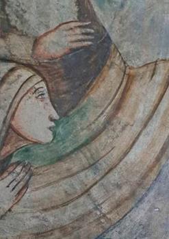 Frescos noucentistes del baptisteri de Santa Maria de Breda