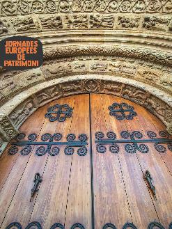 La portalada del monestir de Ripoll