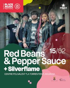 RED BEANS AND PEPPER SAUCE + SILVERFLAME