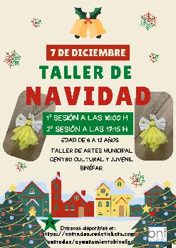 Taller de temática navideña por La MambaArt.