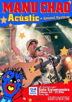 MANU CHAO ACÚSTIC + SOUND SYSTEM