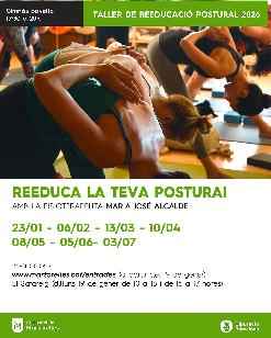 TALLER DE REEDUCACIÓ POSTURAL (gener-juliol 2026)