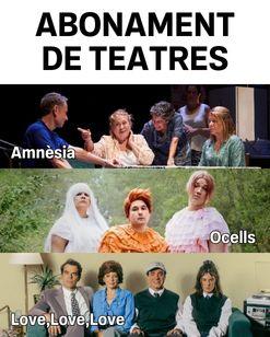 ABONAMENT DE TEATRES