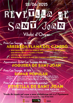 Sopar Popula Revetlla de Sant Joan 2025