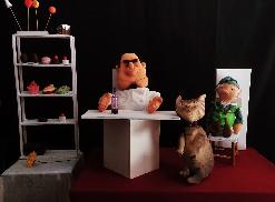 "El Follet el Gat i el Pastisser" L'Invisible titelles