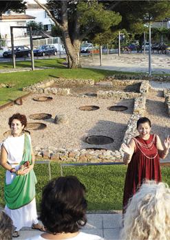 Visita teatralitzada Vil·la Romana de Pla de Palol