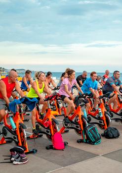 Sessions de ciclo outdoor