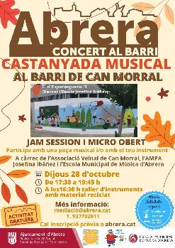 Castanyada musical al barri de Can Morral