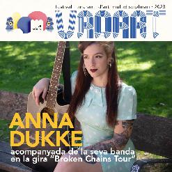 ANNA DUKKE en concert (amb banda) - Gira "Broken Chains Tour"
