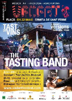 Festival VADART presenta: Tast de Vins + Embotits i Fortmatges + Concert Versions amb THE TASTING BAND
