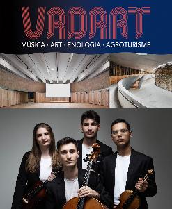 Festival VADART - Vilajuïga - Auditori-Espai Misteri Aigues de Vilajuïga - Concert QUARTET VIVANCOS - Clàssica
