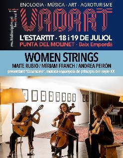 Festival VADART - l'Estartit - WOMEN STRINGS: Rubio, Franch, Peirón - Música espanyola de finals del Segle XX