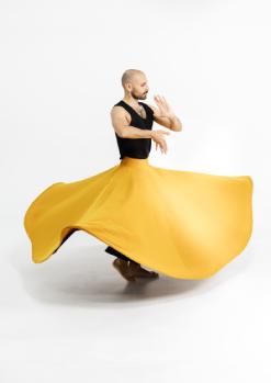 Taller de dansa dervix contemporània amb la companya Gamart