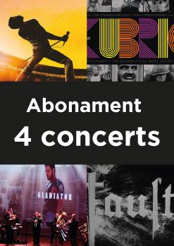 Abonament 4 concerts (platea) - Cerdanya Film Festival 2025