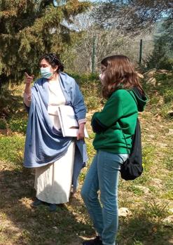 VISITA TEATRALITZADA "I ELS ROMANS VAN ARRIBAR!"