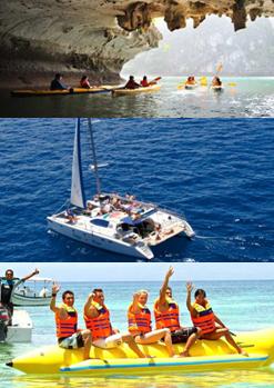 Paddle Surf, Catamarà i banana boat