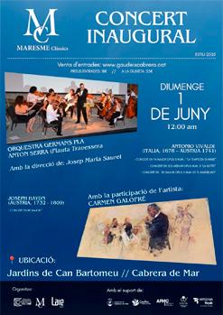 Concert Inaugural de Maresme Clàssics
