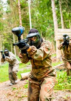 Paintball i Piscina