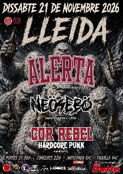 ALERTA + NEÖSEBÖ + COR REBEL