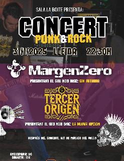 MARGEN ZERO + TERCER ORIGEN