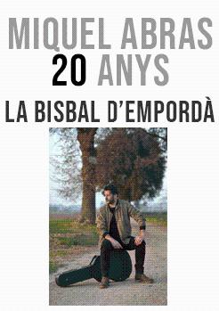 PRESENTACIÓ OFICIAL CONCERT DE MIQUEL ABRAS - 20 ANYS (amb banda completa)