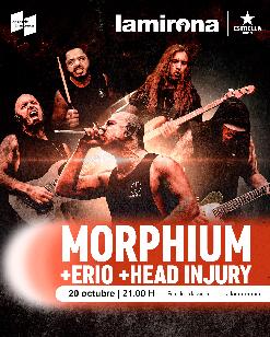 MORPHIUM + ERIO + HEAD INJURY