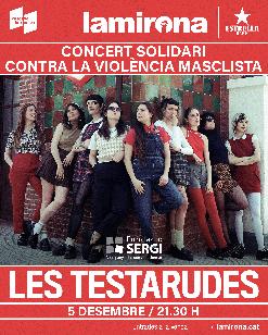 LES TESTARUDES - CONCERT SOLIDARI CONTRA LA VIOLÈNCIA MASCLISTA