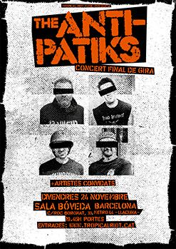 The Anti-Patiks @ Sala Bóveda (Final de gira)