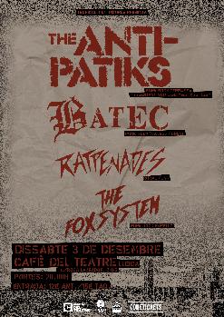 The Anti-Patiks + Batec + Ratpenades + Fox System