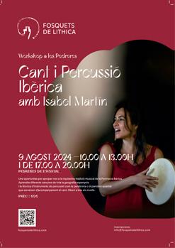 Workshop: Cant i Percussió Ibèrica amb Isabel Martín