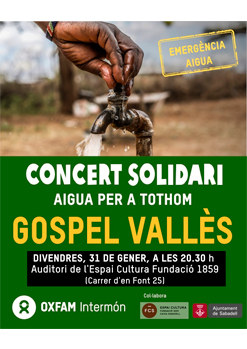 CONCERT SOLIDARI - AIGUA PER A TOTHOM